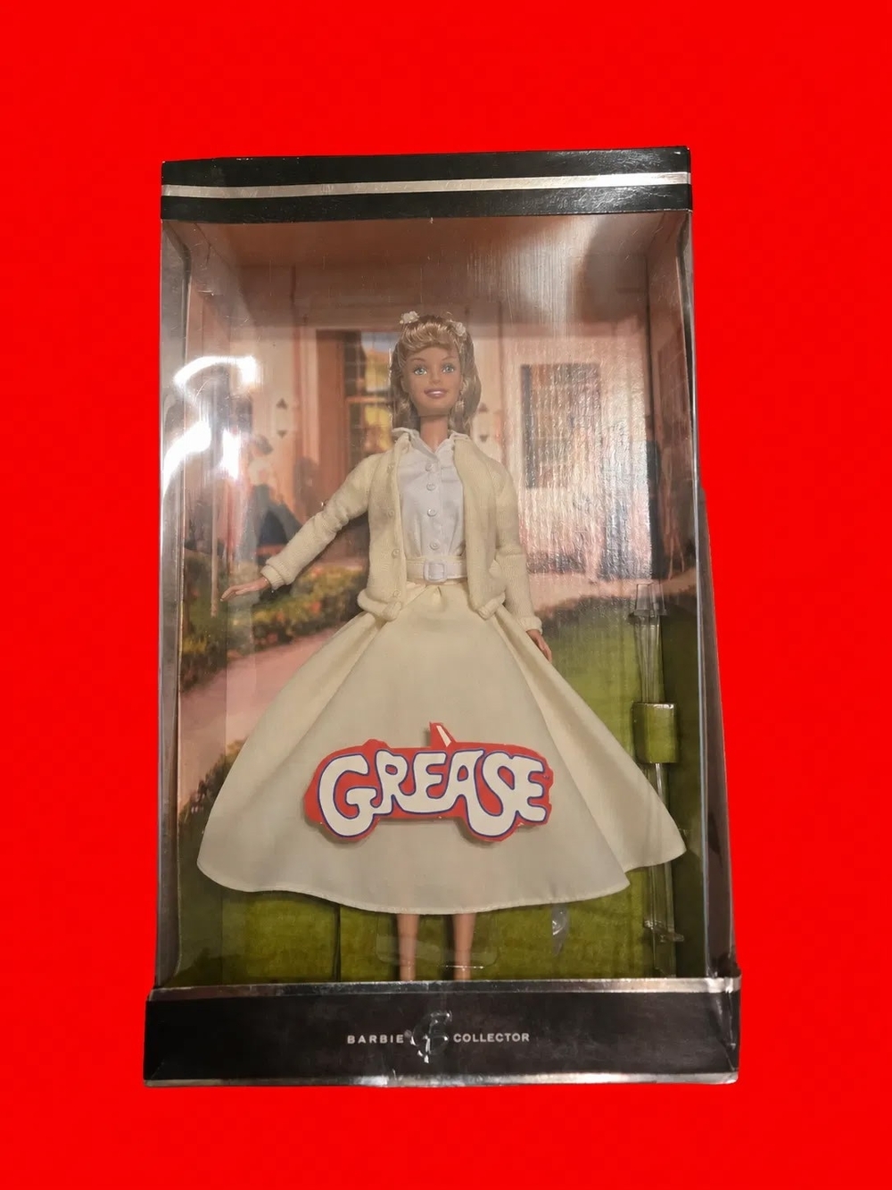 Grease Barbie Sandra Dee Collector Doll in Cream Outfit